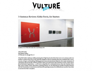 Jerry Saltz for Vulture
