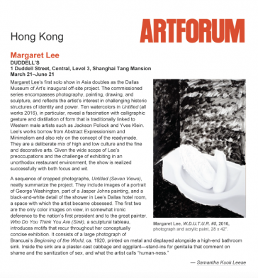 Artforum Critics' Pick
