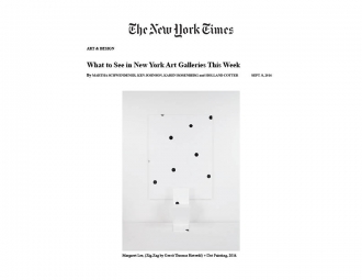 Margaret Lee in New York Times