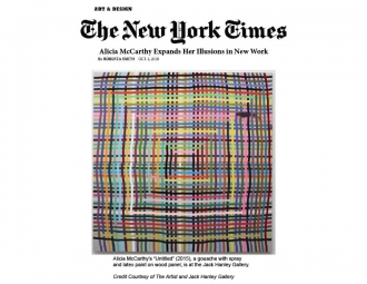 Roberta Smith for New York Times