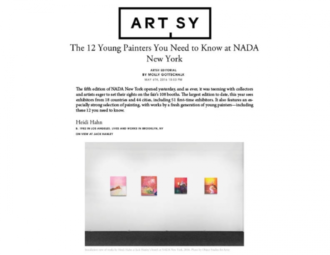 The 12 Young Painters You Need to Know at NADA New York