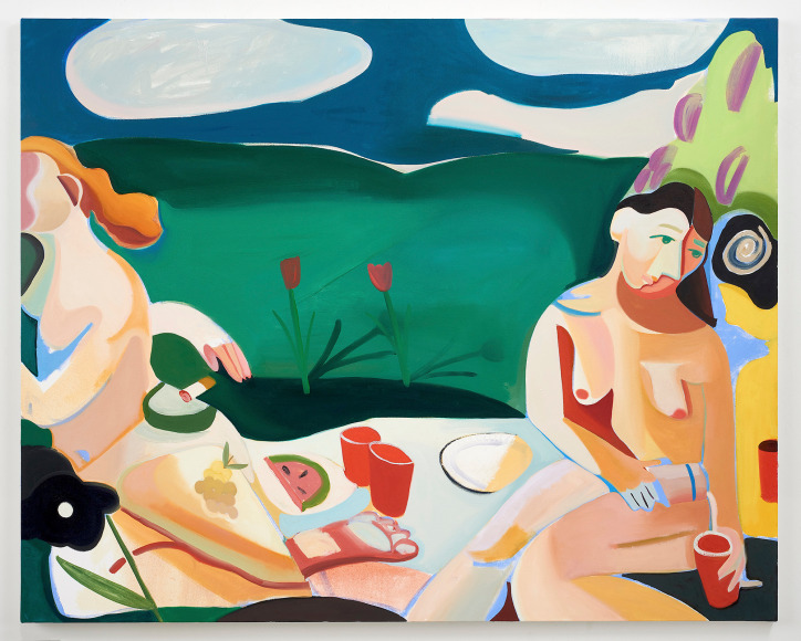 Closeup view of 'Joy of Life II'