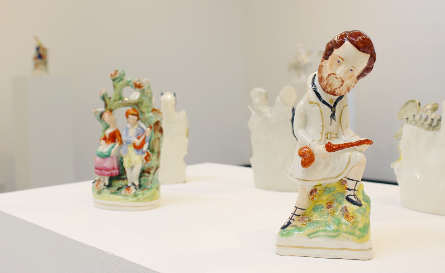 Installation view of The Unfortunate Souvenirs of Our Time
