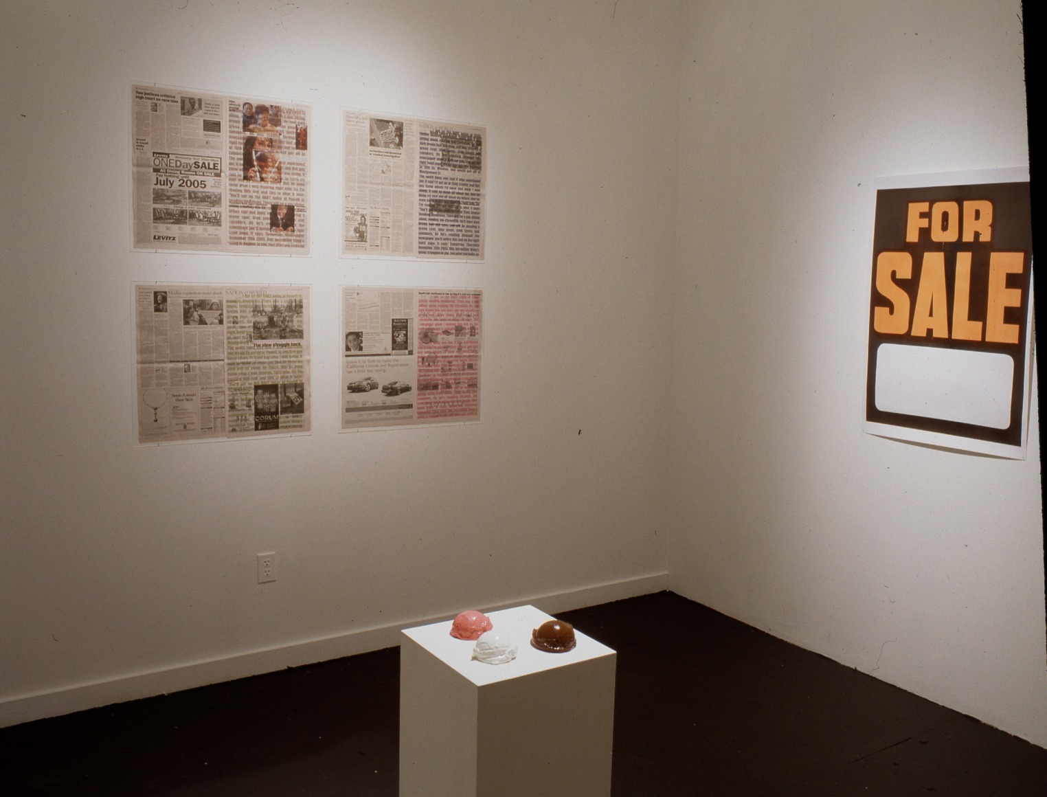 artist made newspaper