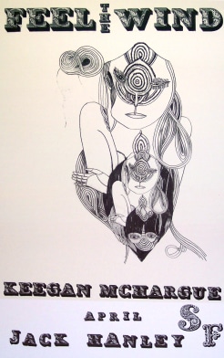 Recursive image of woman 
