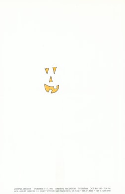 Image of jack-o-lantern face on white background