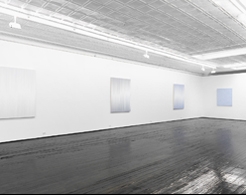 Installation view of Johnny Abrahams exhibition 