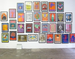 Framed posters, gallery view