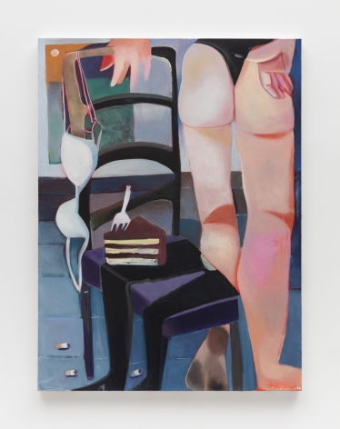 Cake with Thong, 2020, Oil on Linen