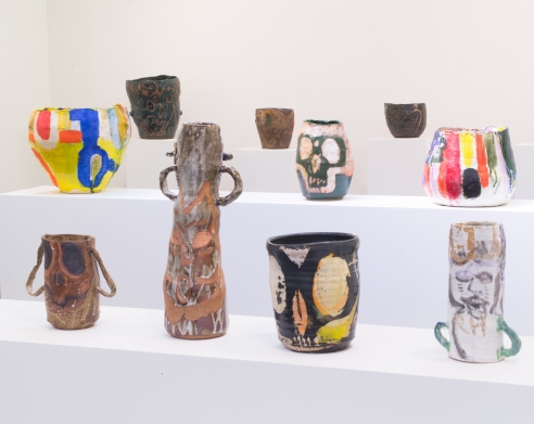 Gallery view of Roger Herman ceramic pieces