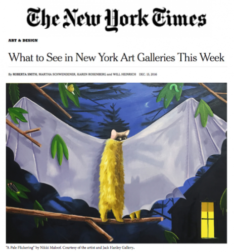 Nikki Maloof in New York Times