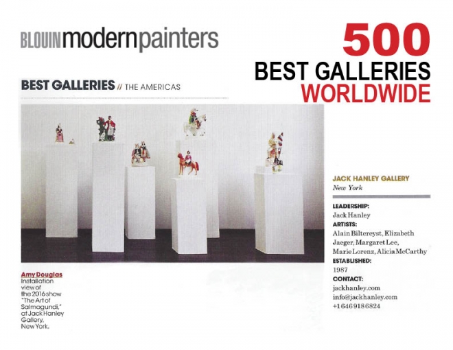Blouin Modern Painters Magazine's 500 Best Galleries Worldwide